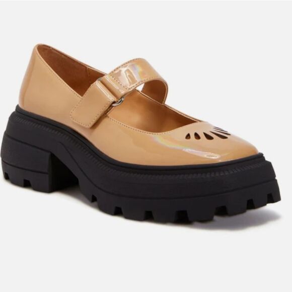 BRAND NEW KATY PERRY THE GELI® COMBAT MARY JANE FLAT SHOE - Picture 4 of 14